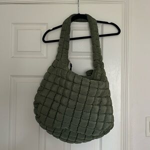 Free People quilted bag